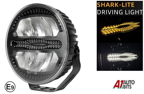 Round led driving - 9", spot