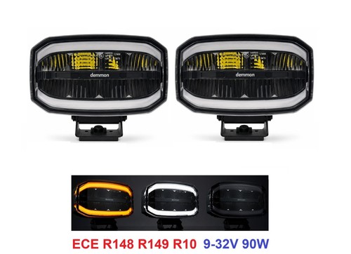 Full led spot light - 2x, w