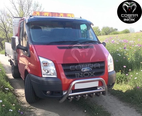 Ford transit bull bar - transit, chrome