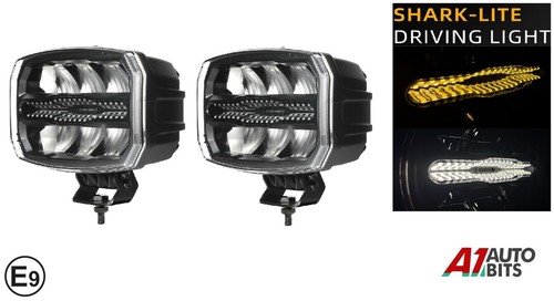 Oval led driving spot light - 2x,