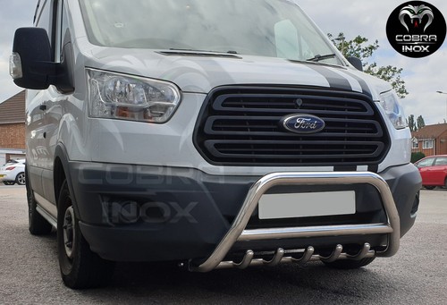 Ford transit bull - bar, chrome